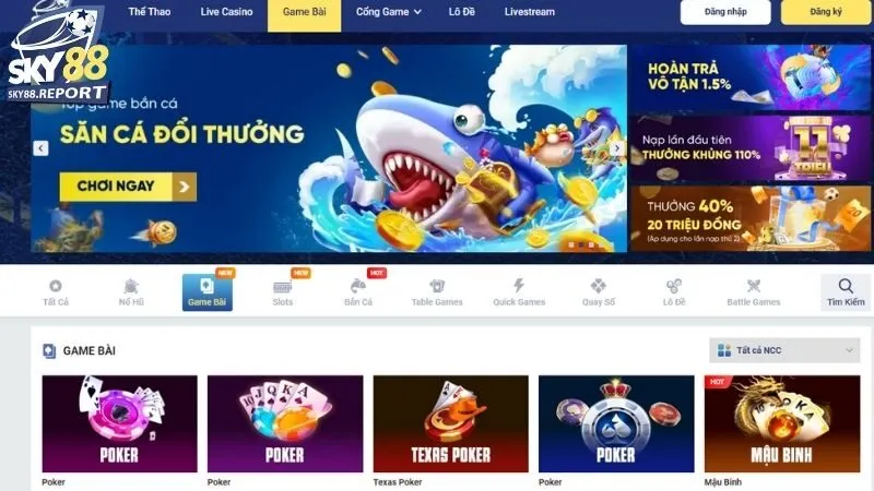 trang chủ 8 Sky88